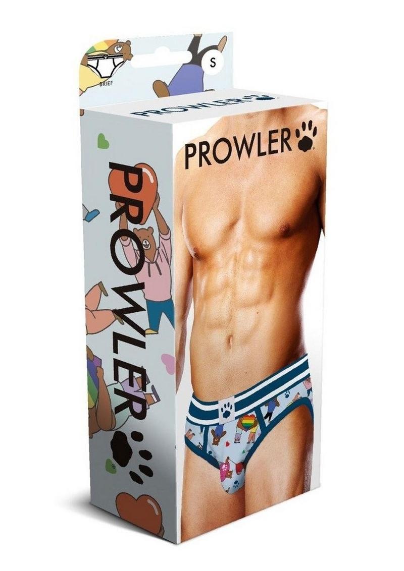 Prowler Bears with Hearts Brief