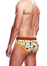 Prowler Berlin Brief - Orange/White - XLarge