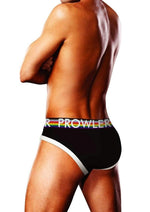 Prowler Black Oversized Paw Brief - Black/Multicolor/Rainbow - XXLarge