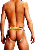 Prowler Black Oversized Paw Jock - Black/Multicolor/Rainbow - Large