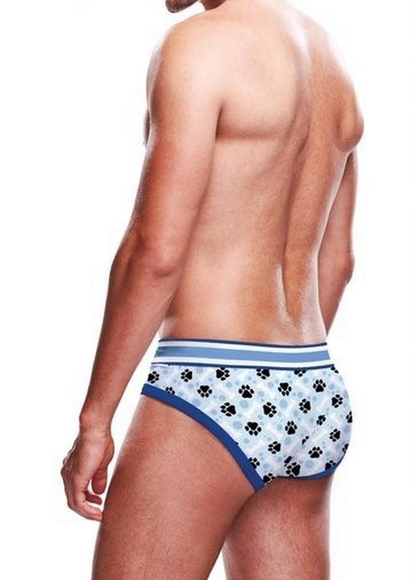 Prowler Blue Paw Brief - Blue/White - Large