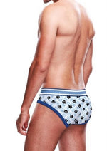 Prowler Blue Paw Brief - Blue/White - Large