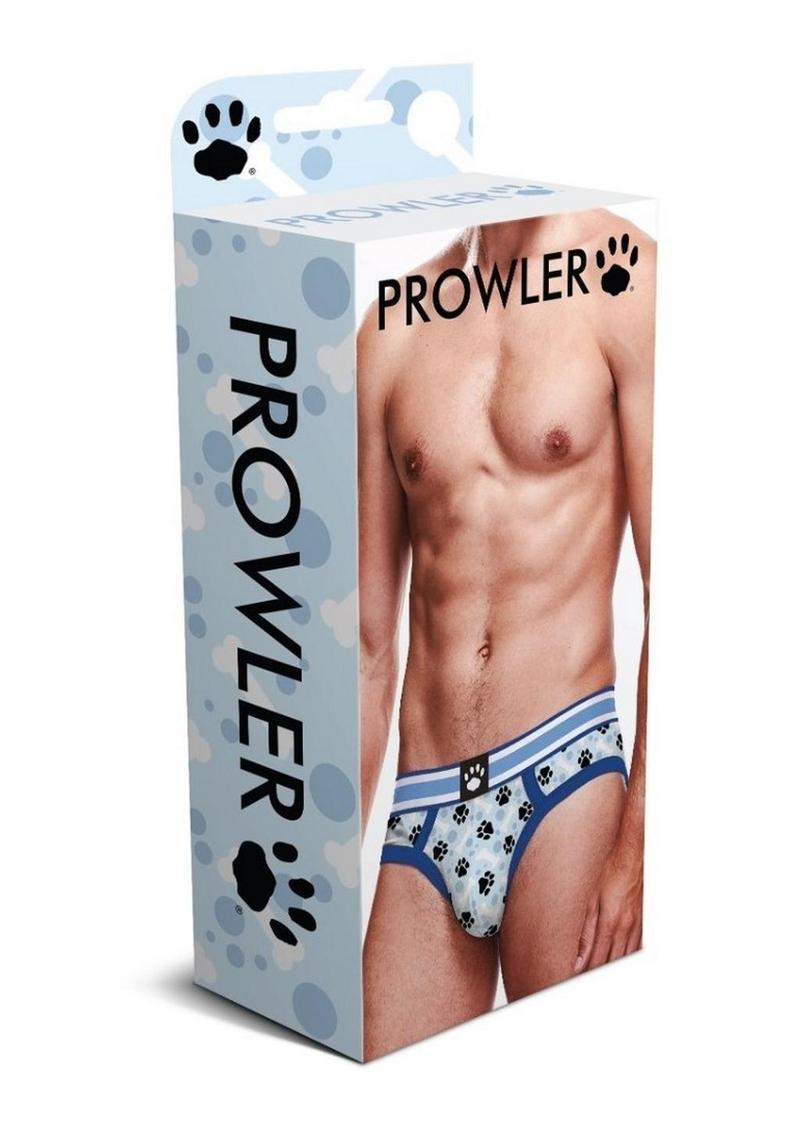 Prowler Blue Paw Brief - Blue/White - Medium