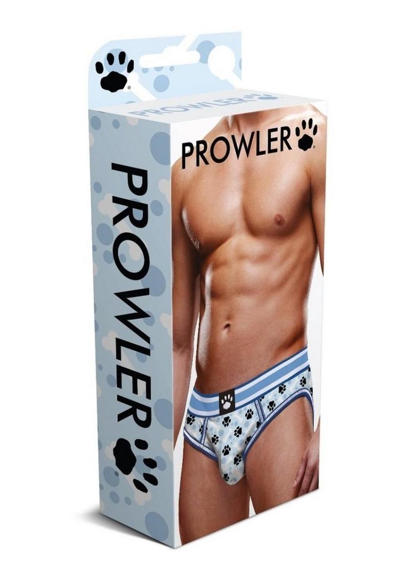 Prowler Blue Paw Open Brief - Blue/White - XLarge