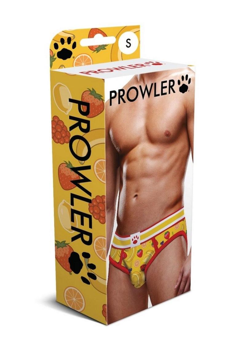 Prowler Fruits Open Brief - Yellow - Medium