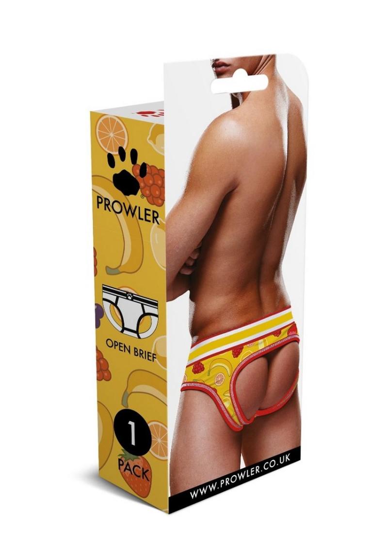 Prowler Fruits Open Brief - Yellow - XLarge