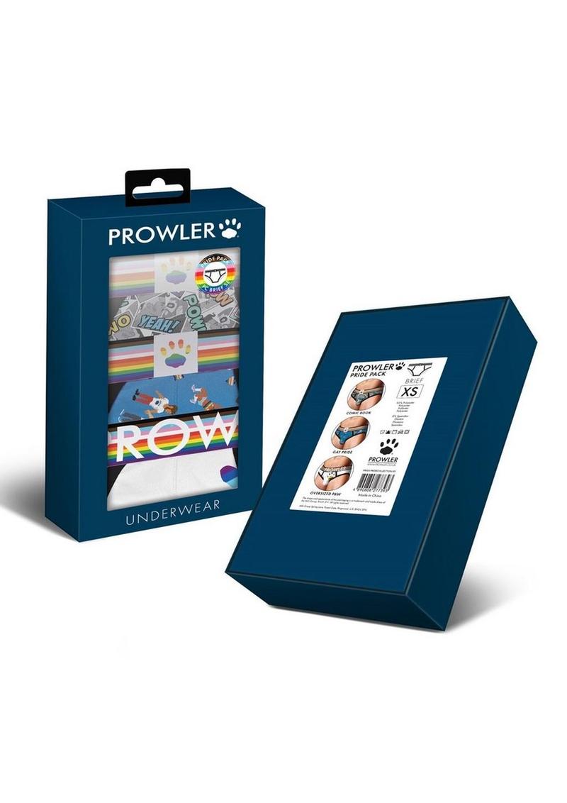 Prowler Pride Brief Collection - Multicolor - XSmall - 3 Pack