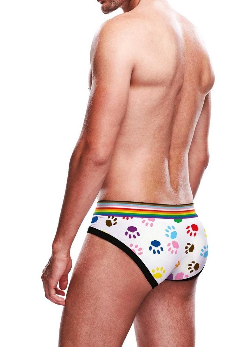 Prowler Pride Paw Brief - Multicolor/Rainbow - XLarge