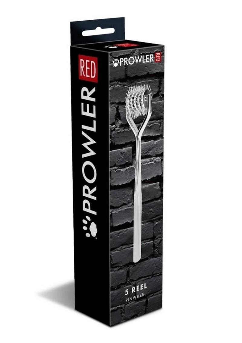 Prowler Red 5 Reel Pinwheel - Silver