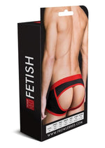 Prowler Red Ass-Less Trunk - Black/Red - Small