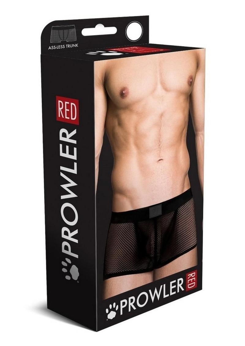 Prowler Red Fishnet Ass-Less Trunk