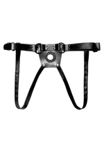 Prowler Leather Dong Harness - Black - XLarge