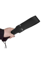 Prowler Red Leather Paddle - Black - Small