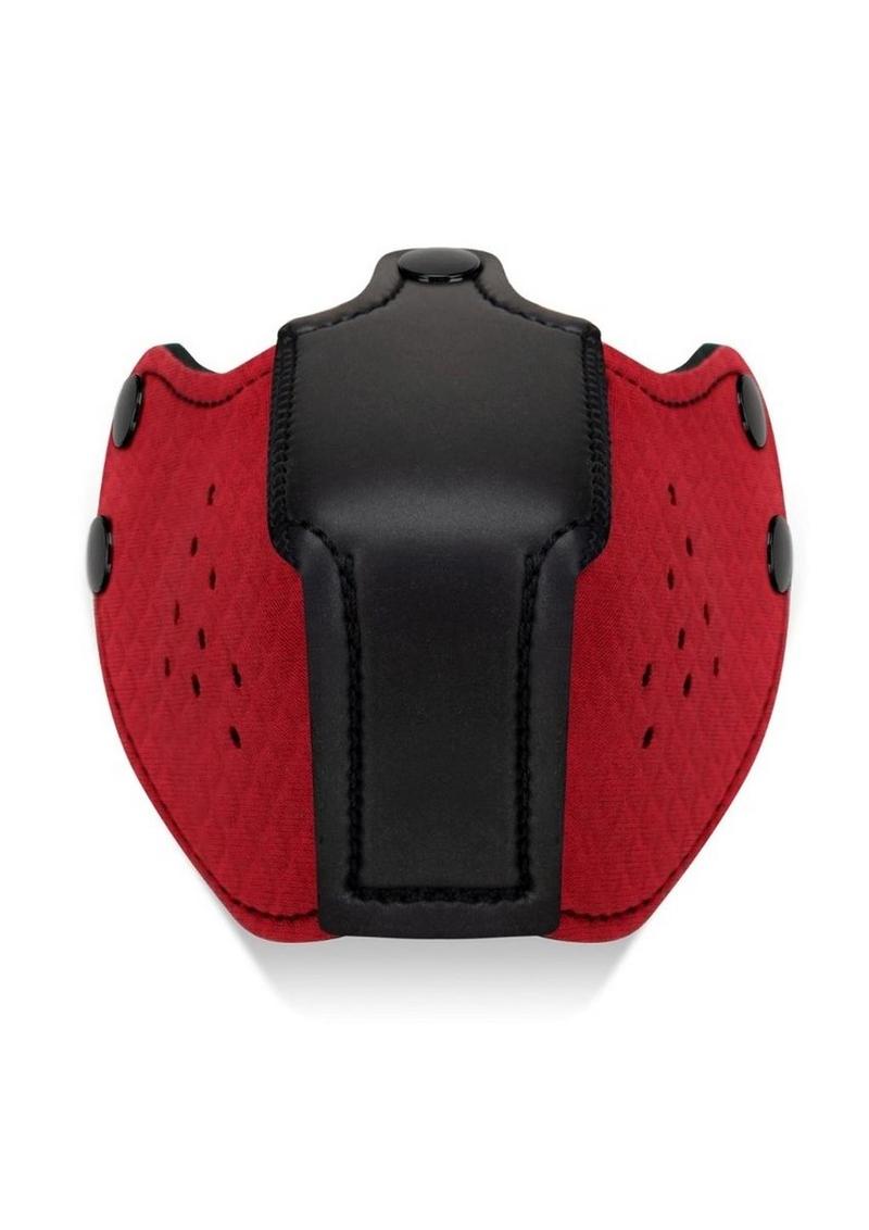 Prowler Red Puppy Muzzle - Black/Red