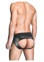 Prowler Red Wetlook Ass-Less Brief - Black - Small