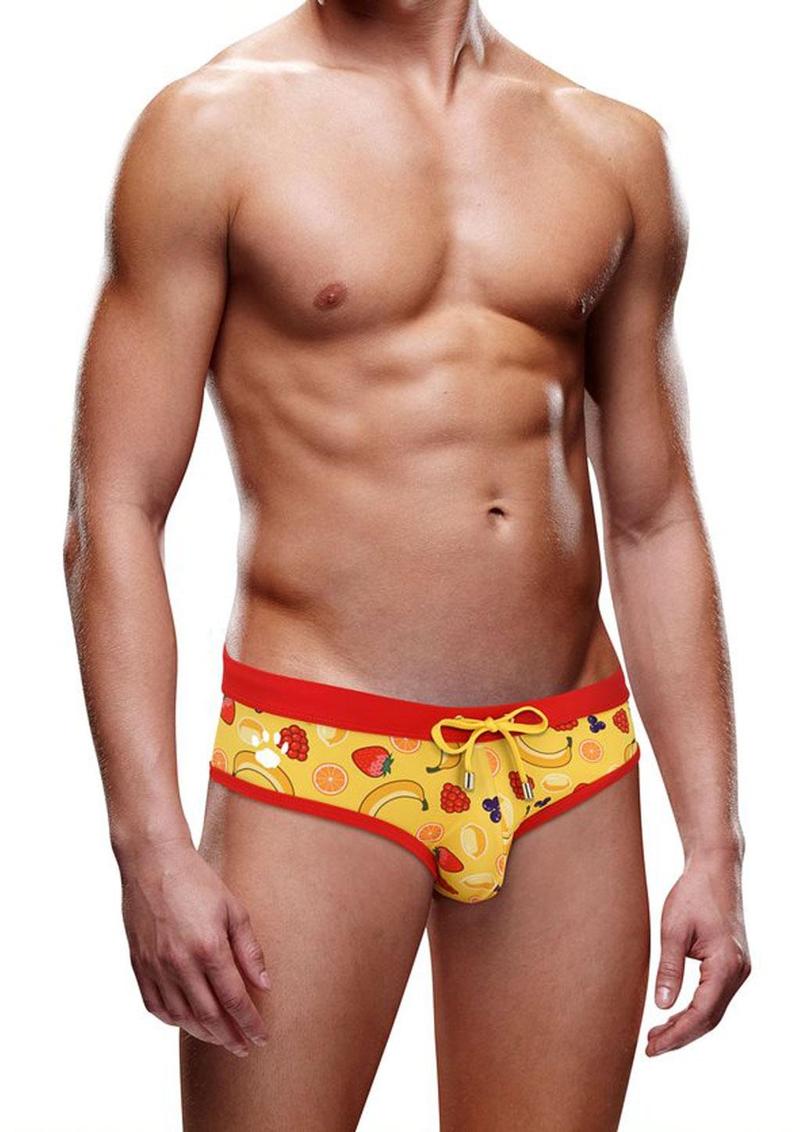 Prowler Swim Brief Fruit - Yellow - Medium