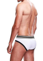 Prowler White/Black Brief - Black/White - XLarge