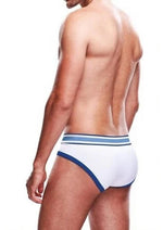 Prowler White/Blue Brief - Blue/White - Medium