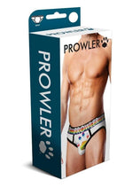 Prowler White Oversized Paw Brief - Multicolor/Rainbow/White - Medium