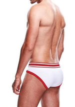 Prowler White/Red Brief - Red/White - XLarge