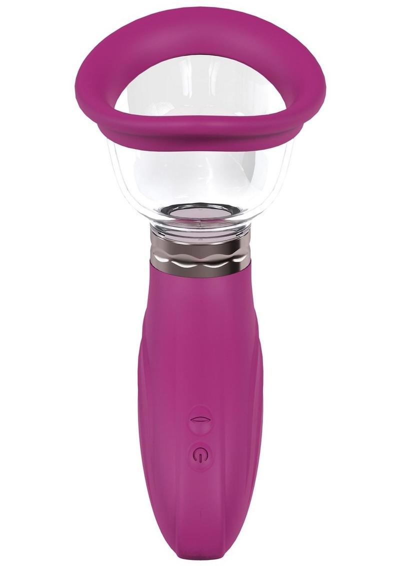 Pumped Delightful Automatic 5 Speed Silicone Rechargeable Vulva Clitoral Nipple and Breast Pump