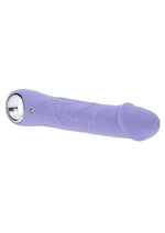 Purple Fantasy Rechargeable Silicone Vibrator - Purple