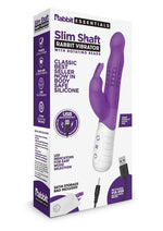 Rabbit Essentials Silicone Rechargeable Slim Shaft Rabbit Vibrator