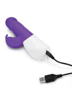 Rabbit Essentials Silicone Rechargeable Thrusting Rabbit Vibrator