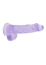 Realrock Crystal Clear Dildo with Balls