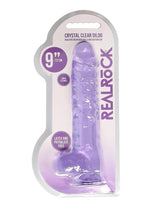 Realrock Crystal Clear Dildo with Balls