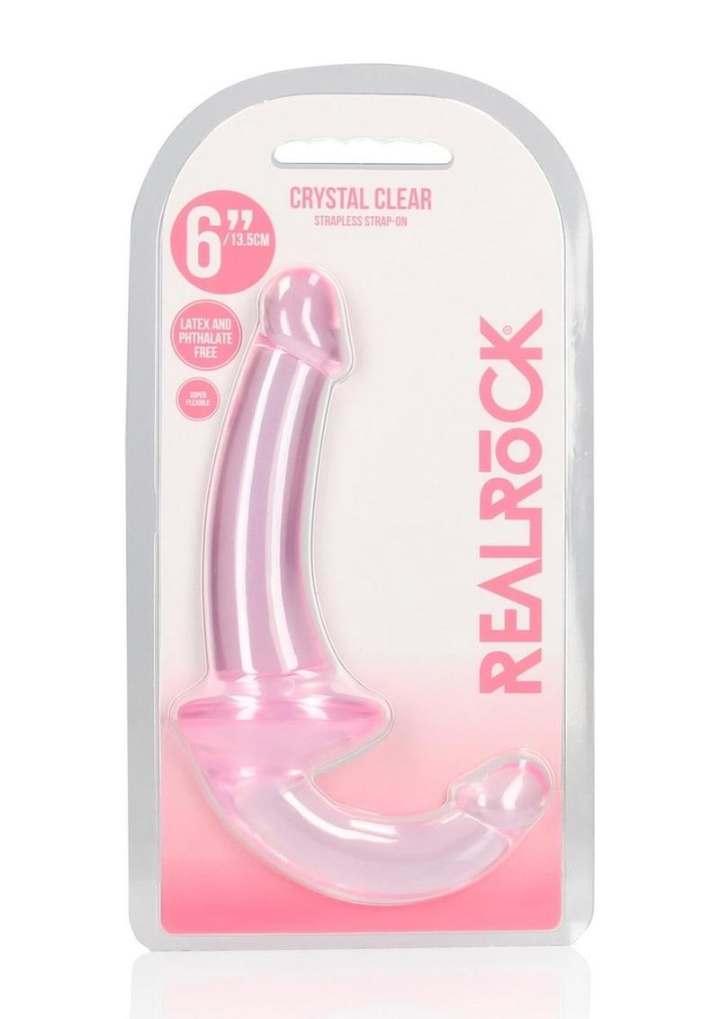 Realrock Crystal Clear Strapless Strap-On 6