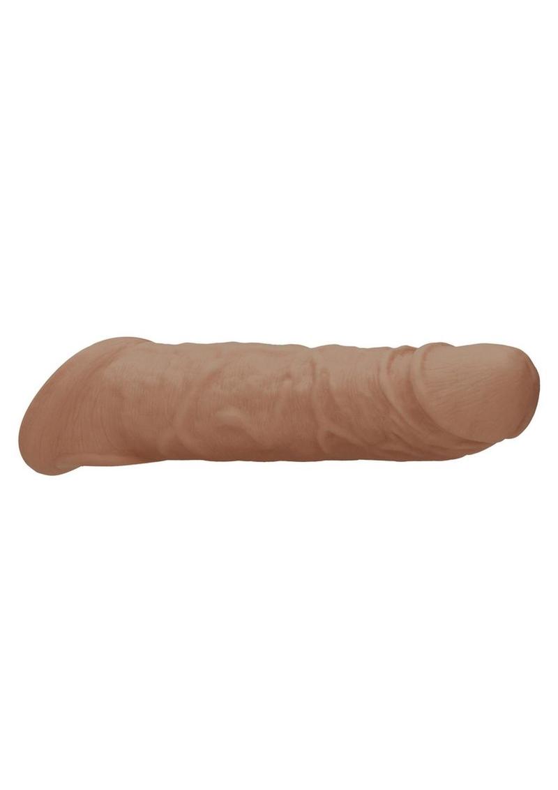 Realrock Realistic Penis Sleeve - Caramel - 8in