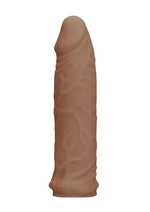 Realrock Skin Penis Extender - Caramel - 6in