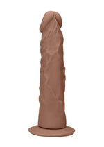 Realrock Skin Realistic Dildo Without Balls - Caramel - 10in