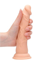 Realrock Skin Realistic Dildo Without Balls - Vanilla - 7in