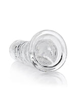 Realrock Skin Realistic Striaght Dildo Without Balls - Clear - 8in