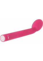 Rechargeable Power G Silicone Probe G-Spot Massager - Pink