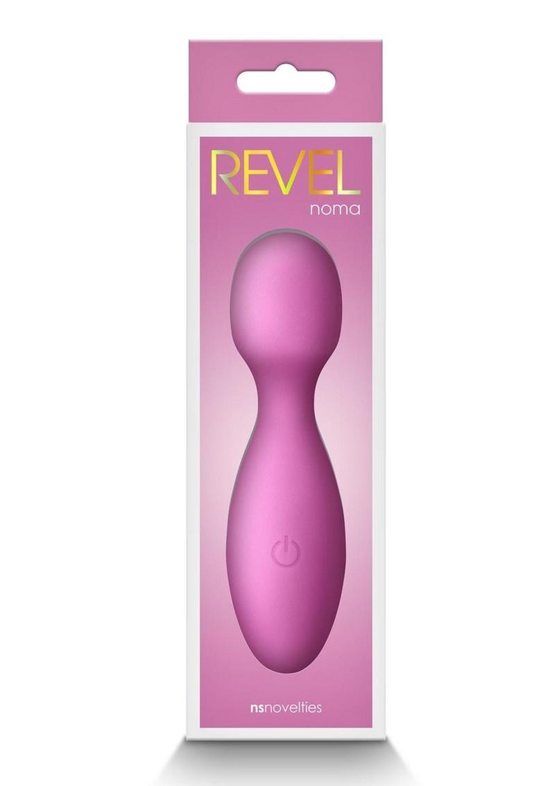 Revel Noma Rechargeable Silicone Wand - Pink