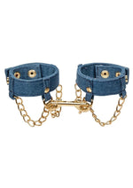 Ride 'Em Premium Denim Collection Wrist Cuffs