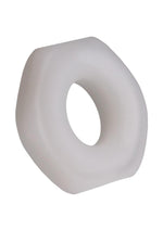 Rock Solid The Nutt Silicone Cock Ring - White