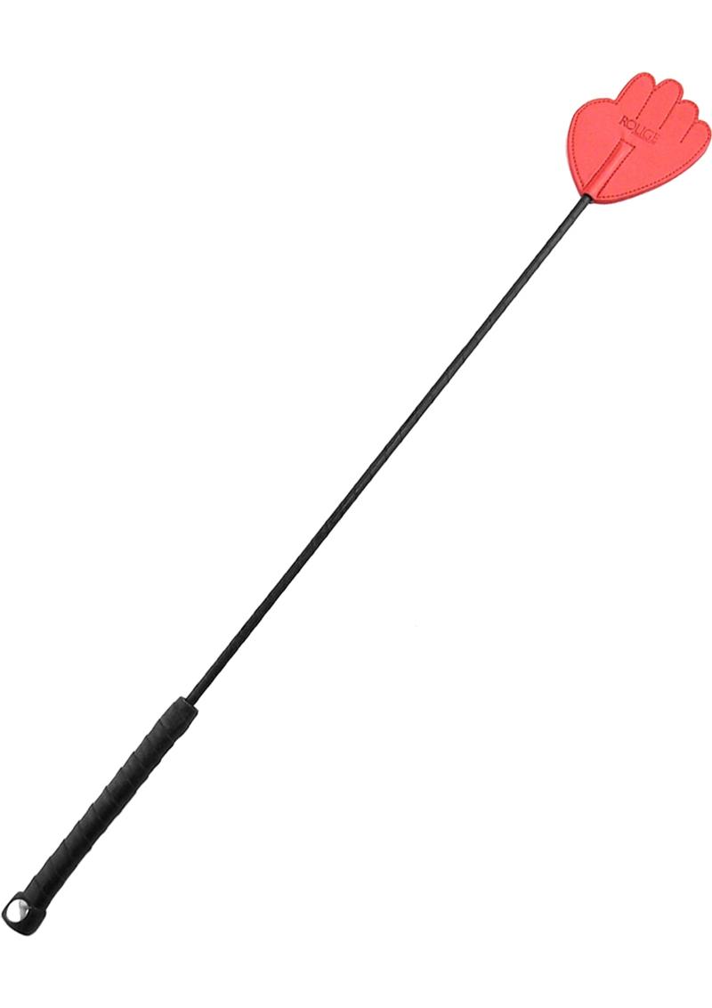 Rouge Fifty Times Hotter Leather Hand Riding Crop