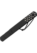 Rouge Leather Three Flap Paddle - Black