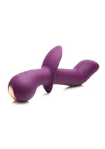 Rumblers 10x G-Spot Silicone Rabbit Vibrator - Purple