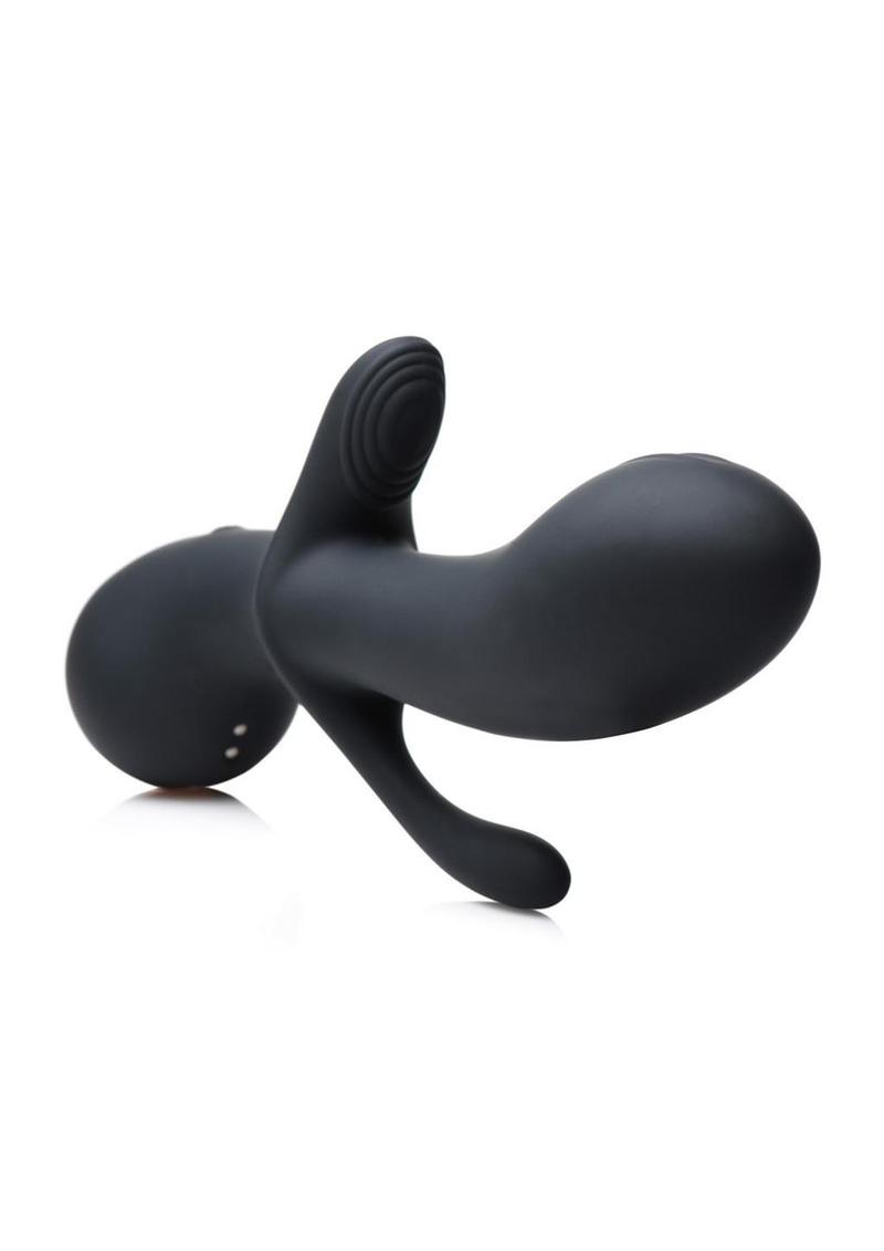 Rumblers 10x Triple Stim Silicone Rabbit Vibrator