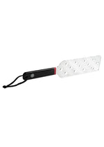 Saffron Acrylic Spanker - Black/Clear