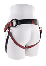 Saffron Monte Strap-On Harness - Black/Red