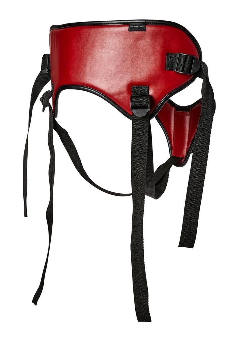 Saffron Strap-On Harness - Black/Red