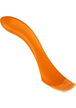 Satisfyer Candy Cane Silicone Rechargeable Mini Vibrator - Orange - Orange