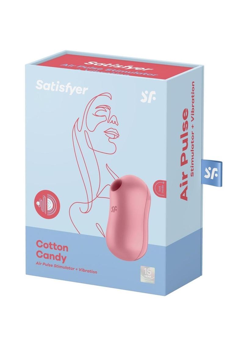 Satisfyer Cotton Candy Rechargeable Silicone Clitoral Stimulator