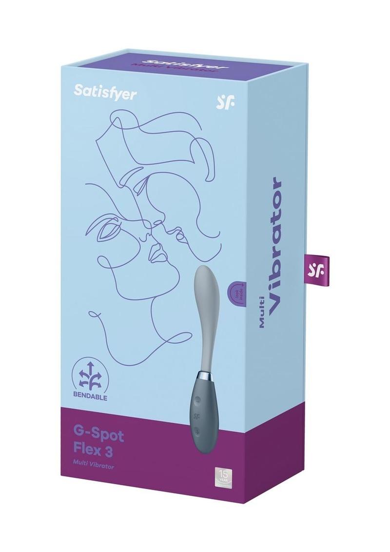 Satisfyer G-Spot Flex 3 Rechargeable Silicone Vibrator